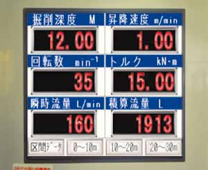 施工機外モニター
