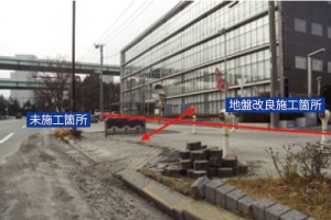 写真-4　地震後の状況（図-7　A地点より）