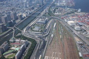 写真-1　起点である大井JCTの様子