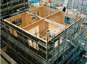 写真−3 木質パネル工法住宅