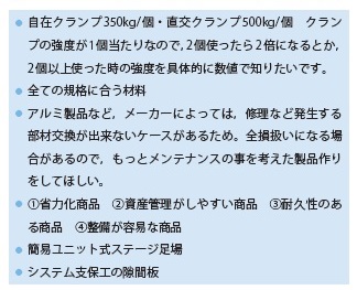 表− 7 メーカーに対する要望等のコメントの集計一覧表
