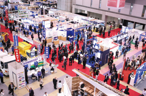 写真−3 展示会出展コーナー