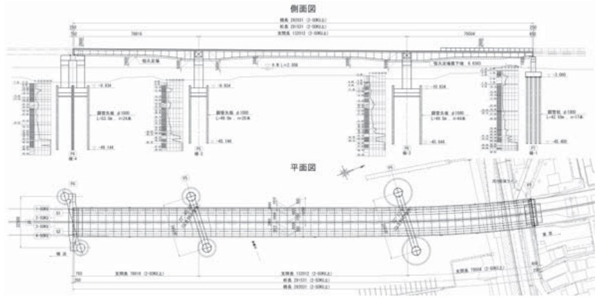 高速大師橋(新設橋)の構造概要