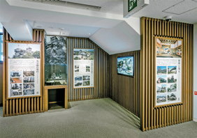 4階/「よみがえる熊本城」展示コーナー