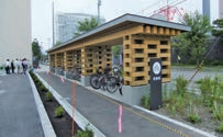 （木造化）【帯広第2地方合同庁舎 自転車置場】〈北海道〉