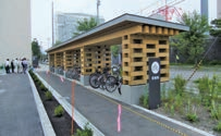 (木造化)【帯広第2地方合同庁舎 自転車置場】〈北海道〉