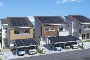 太陽光発電システムを搭載したカーポート『SUNPORT~Smart Type~』 太陽光発電システムを搭載したカーポート『SUNPORT~Smart Type~』