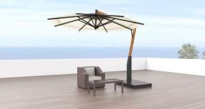 タカノが風速15m/sにも対応する片持ち式パラソル『STELLA(ステラ)』を発売 タカノが風速15m/sにも対応する片持ち式パラソル「STELLA(ステラ)」を発売