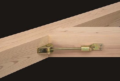 斜め梁・登り梁対応、ビス施工の羽子板金物『フリーウイング羽子板セット』発売