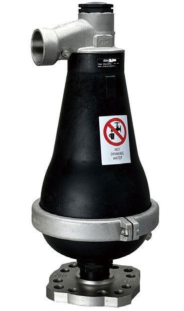 下水・雨水・原水用空気弁 スペースエア(ステンレス製・ナイロン樹脂製)D25形・D26形(多量吸排気タイプ)