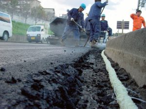 ヘチマロン アスコンドレーン施工例