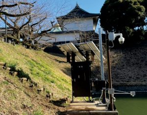 設置例：皇居外苑千鳥ヶ淵水門