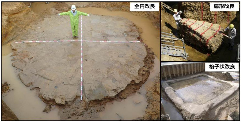 自由形状・大口径高圧噴射撹拌工法　マルチサークルジェット工法