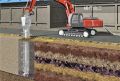 パワーブレンダー工法(地表散布方式、集塵装置付地表散布方式)