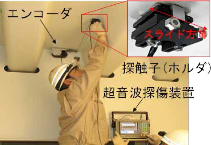 鋼床版疲労き裂の半自動超音波探傷装置 鋼床版SAUT