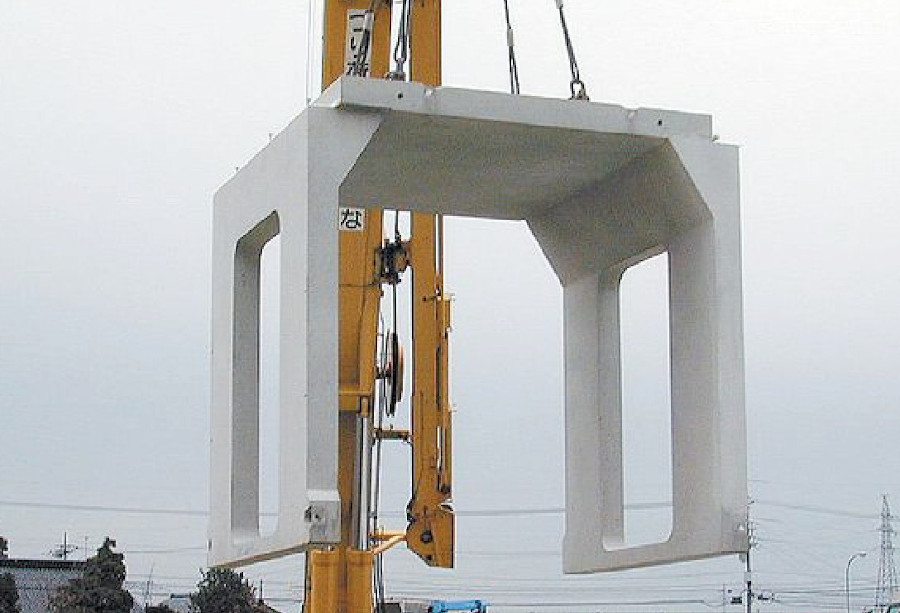 プレキャストコンクリート製雨水地下貯留槽 ミニゲート