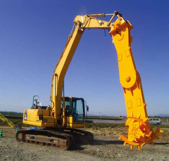 ICT対応型スラリー揺動撹拌工 WILL-i工法