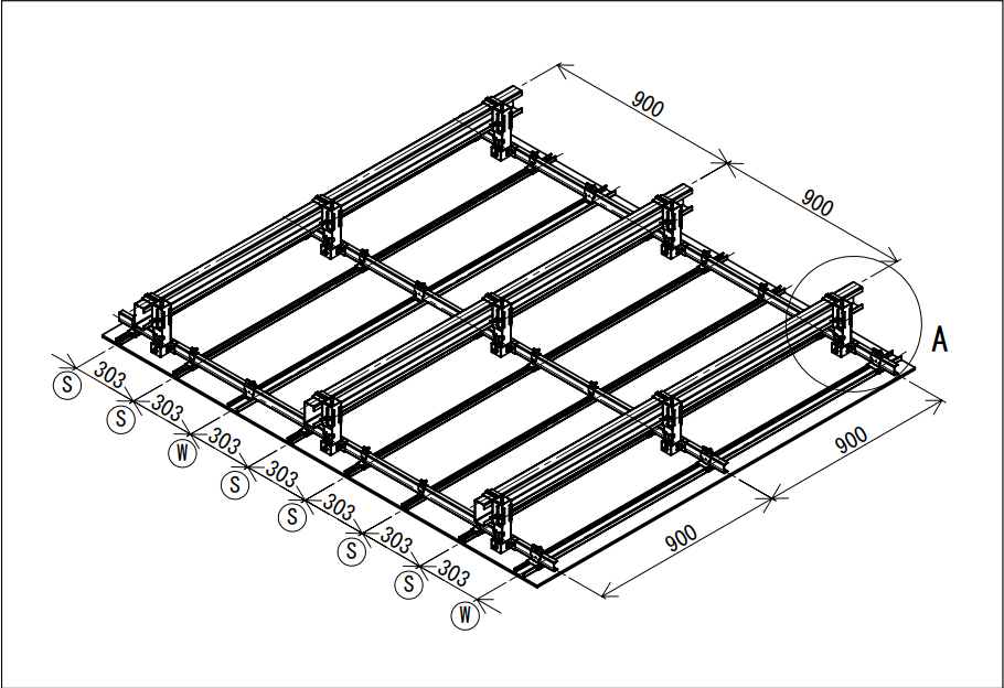 準構造化耐震天井 スマートタイト&reg;45 ショートタイプ