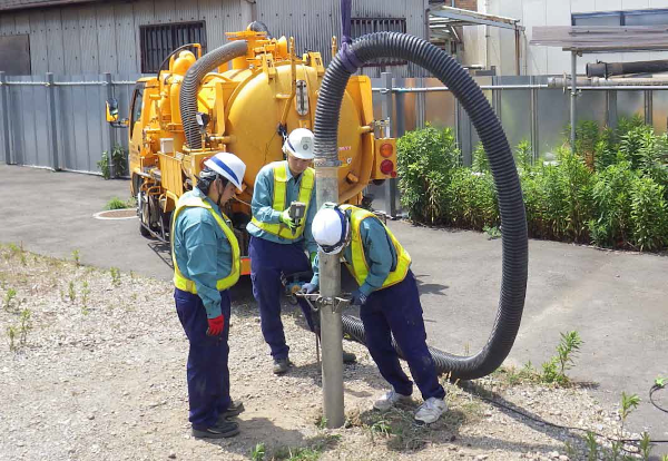 小型構造物基礎掘削工　吸引掘削システム