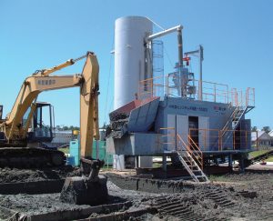 改質プラント「固化ユニットFBE」