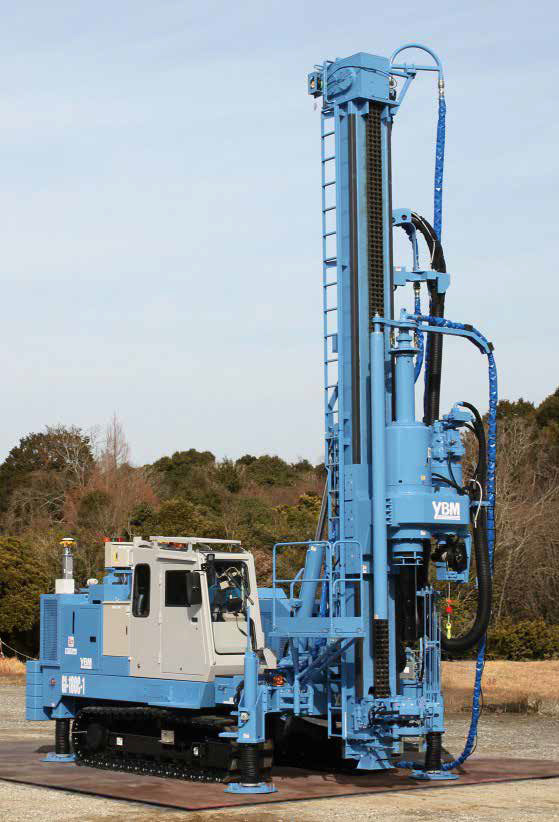 大口径対応小型地盤改良機　GI-180C