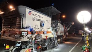 MM Nav工法による自動制御状況（クローラ式）
