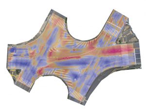 色彩表現による変状状況の可視化