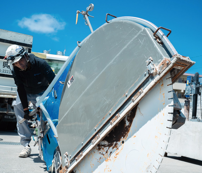 ダイヤモンド工法/ウォータージェット工法