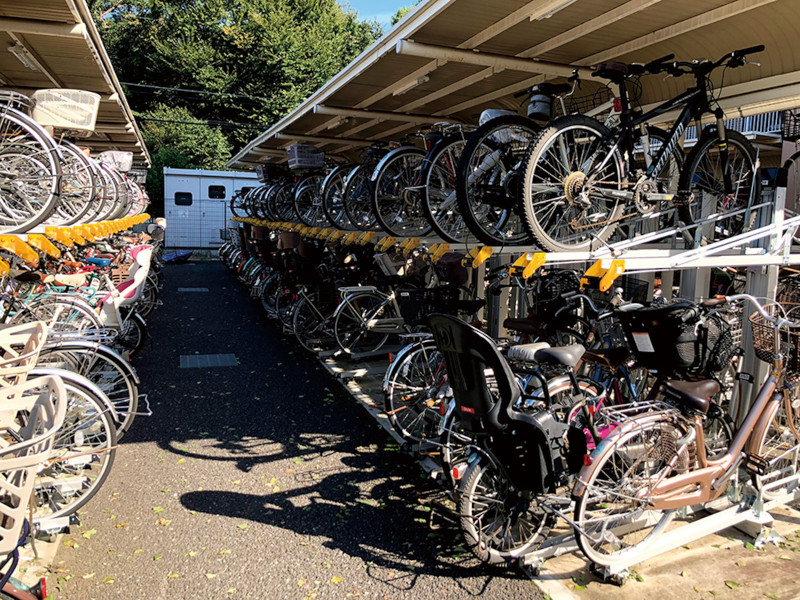 垂直2段式サイクルラック