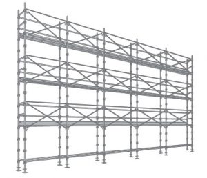組み立てイメージ（３層×５スパン使用例）