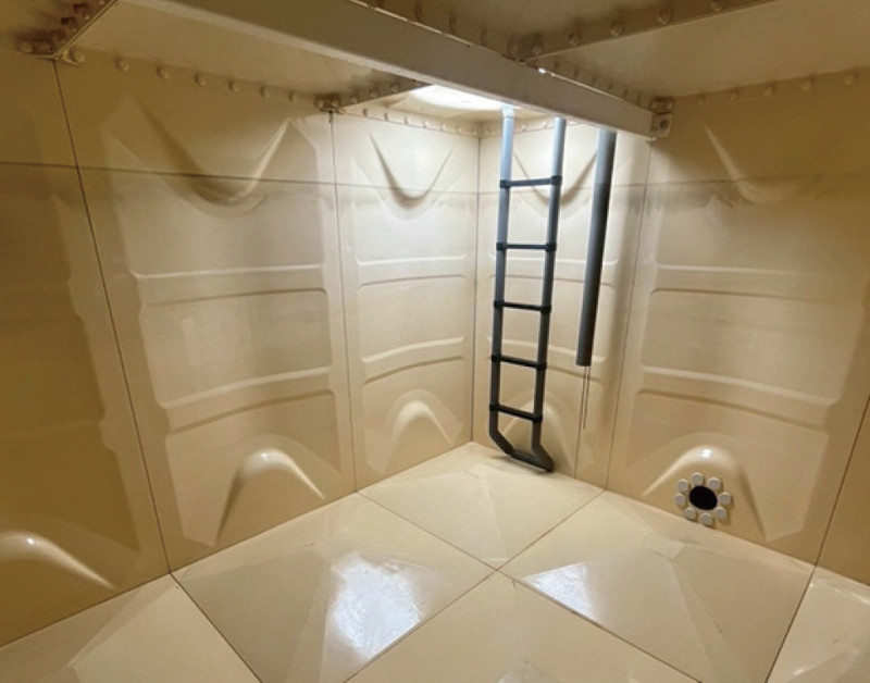 貯水槽内部の劣化・漏水対策 ポリウレコート®