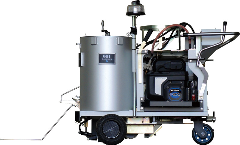 自走式センターライン施工機　GM-601／エアレスハンドマーカー　GP-EH30