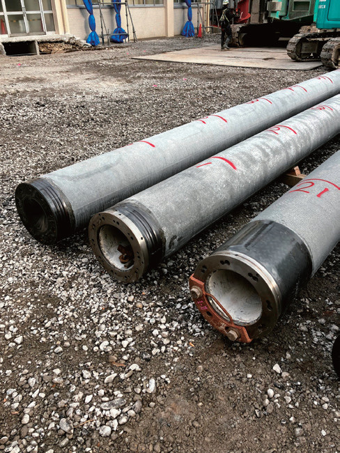 エネルギー杭（基礎杭＋ライニング地中熱交換器）工法　HIｰBEX E+工法