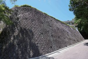 石垣積の補強工