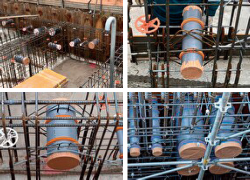 地中外壁用防水スリーブ パイプ・イン・スリーブ™