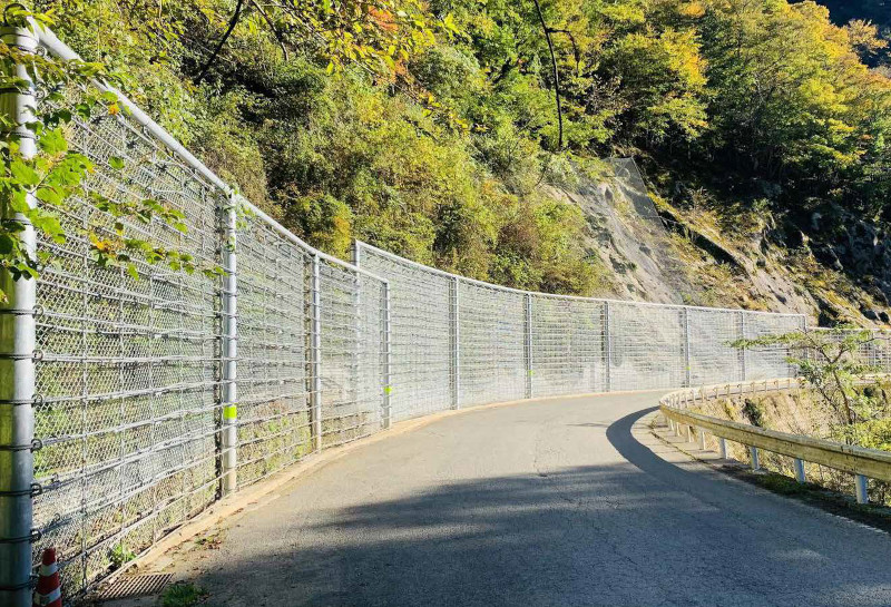 高エネルギー吸収型落石防護柵 ループフェンス®