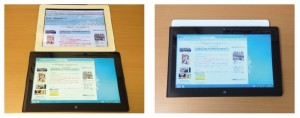 iPadとの比較