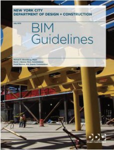 図-1　BIM Guidelines （NYCDDC）