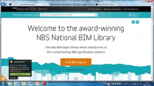 図-1　NBS National BIMライブラリーのトップページ
