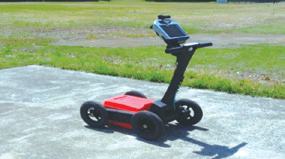 写真- 3 カート型地中レーダ