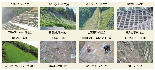 図-6 法枠工法