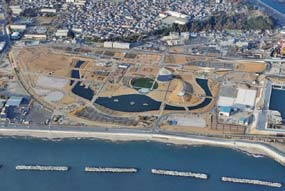 石巻南浜津波復興祈念公園の整備状況
