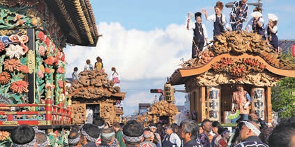 鹿沼今宮神社祭の屋台行事(鹿沼市HPより)