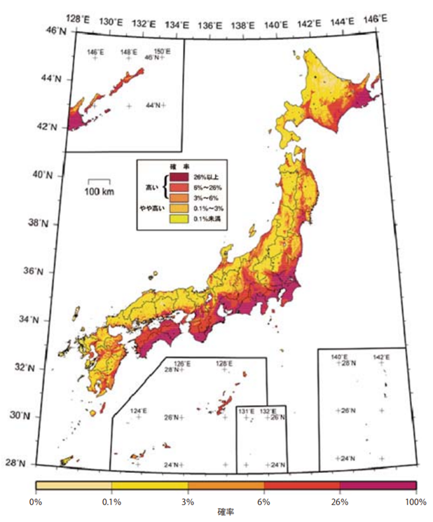 地震予想地図