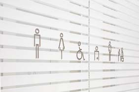 THE TOKYO TOILETピクトサイン