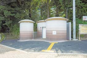 設置したトイレ〈代々木八幡公衆トイレ〉