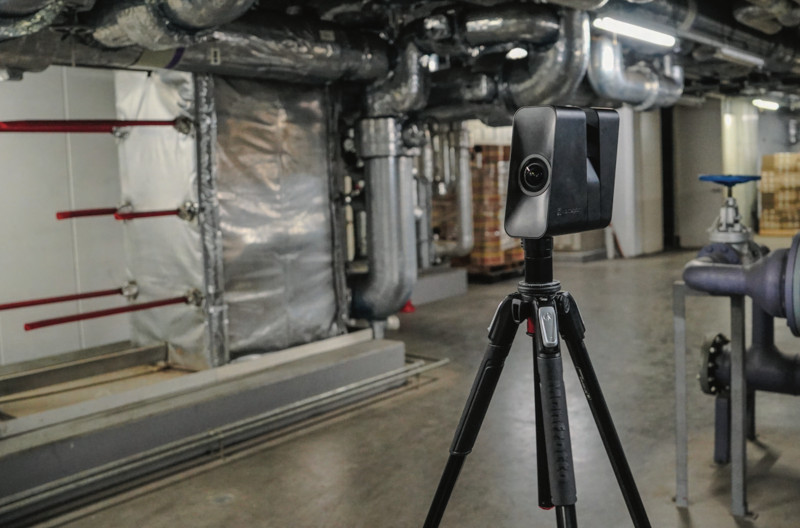 図-1 当社が採用しているMatterport Pro3カメラ