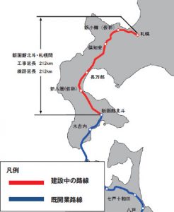 北海道新幹線（新函館北斗・札幌間）の現況と計画｜建設情報クリップ｜けんせつPlaza