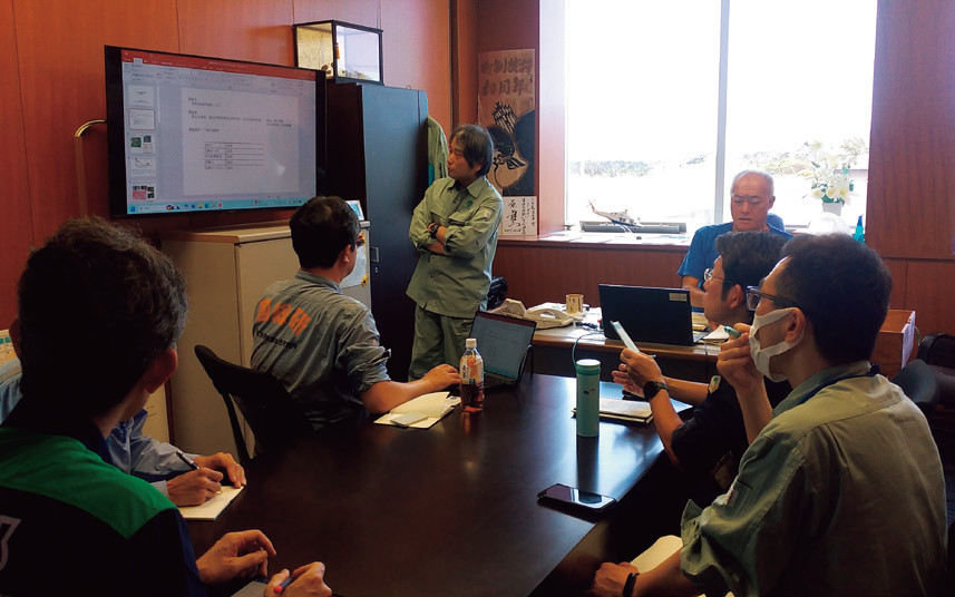 写真- 8 土砂災害専門家による助言