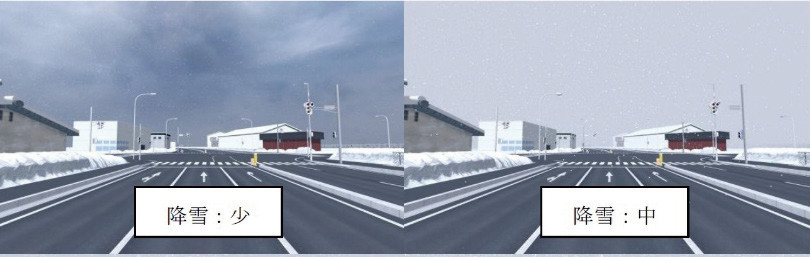 降雪条件